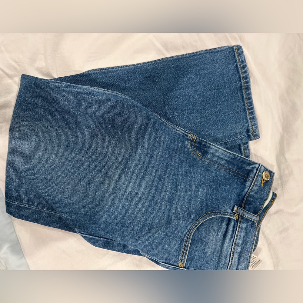 Tory Burch Denim cropped bootcut Jeans
